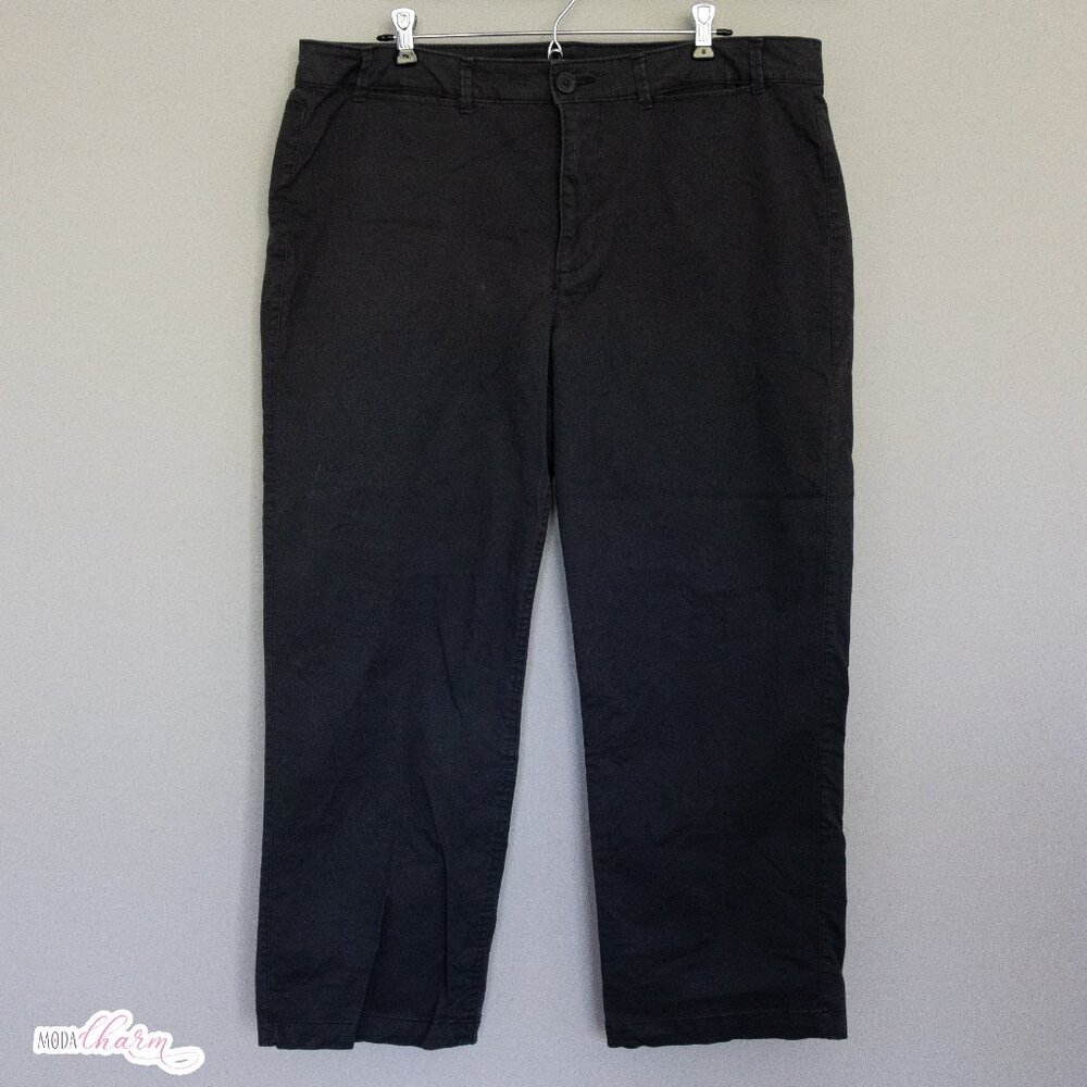 Old Navy Women's Wide Leg Chino Pants Panther